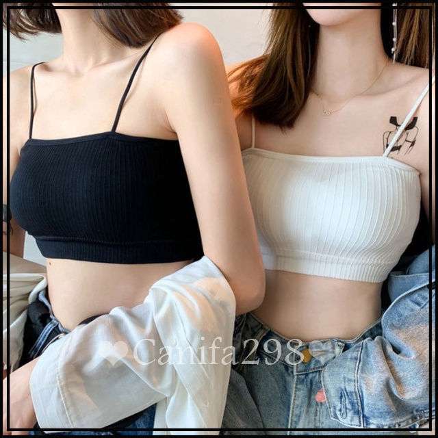 Áo bra len tăm quây 2 dây siêu xinh