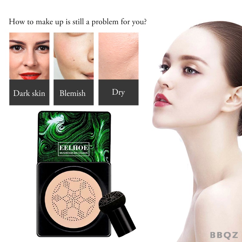 Air Cushion Mushroom Head Foundation Moisturizing Concealer BB Cream Makeup