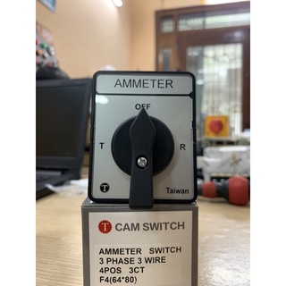 chuyển mạch AMMETER 4 vị trí (64*80) hàng tốt chính hãng Taiwan