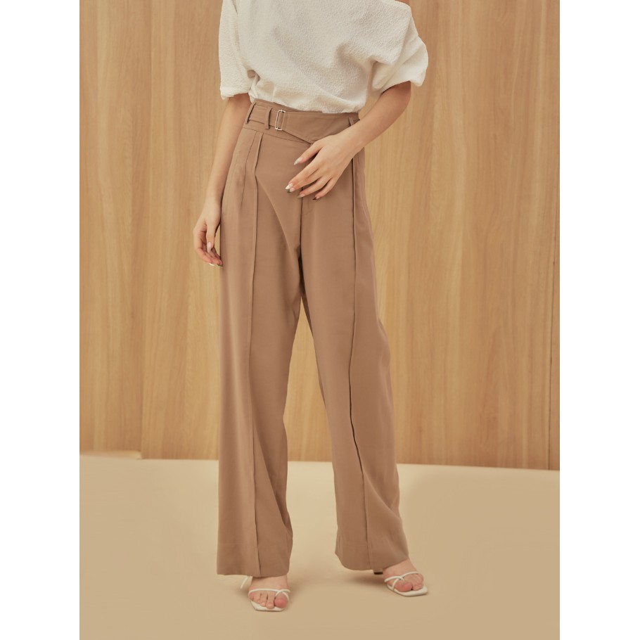 [Mã WABRCCS1 giảm 10% đơn 99K] COCO SIN - Quần Ống Rộng Caramel Phối Khoen | BigBuy360 - bigbuy360.vn