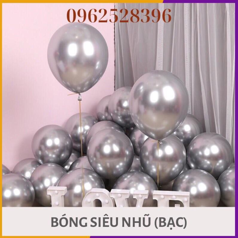 Set bóng trang trí phòng cưới màu thạch lựu đỏ nổi bật