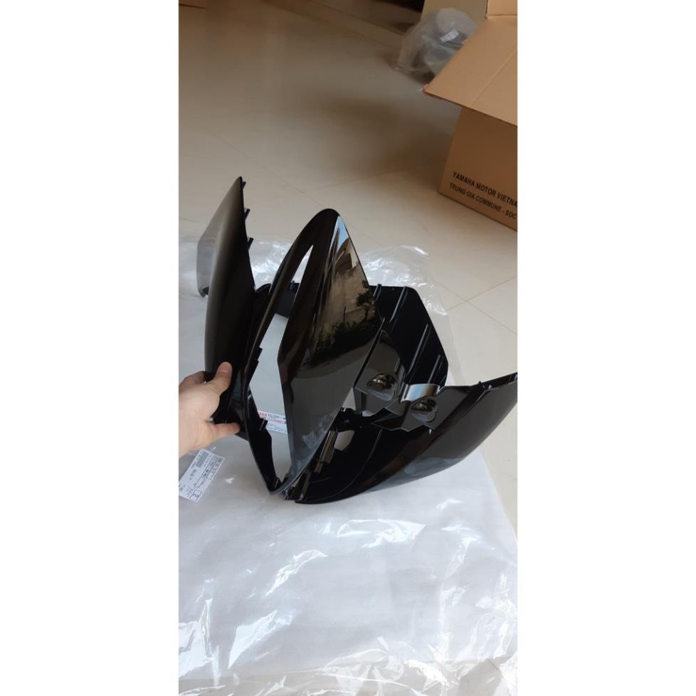 Yếm mặt nạ Jupiter 2011 Yamaha màu đen bóng