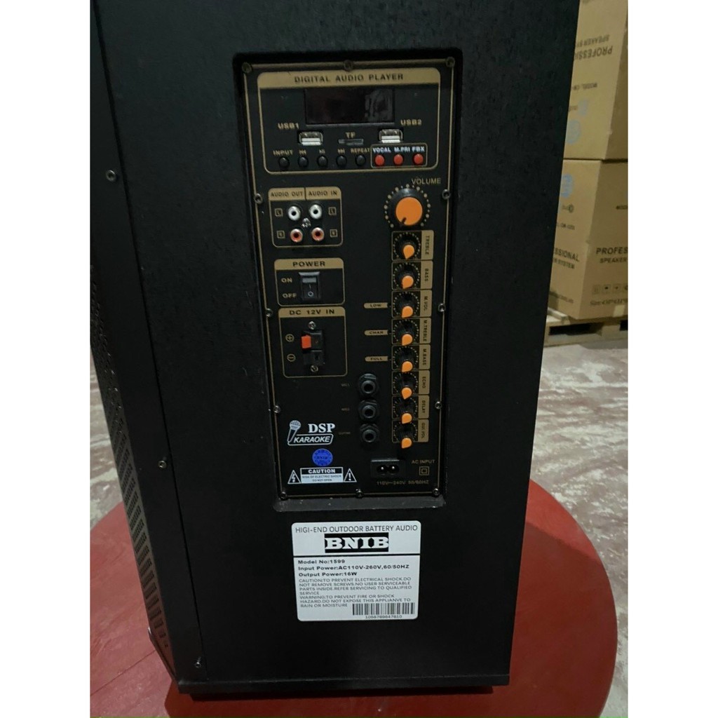 loa kéo karaoke bnib 1299 bass 30 họa tiết 3D siêu bass