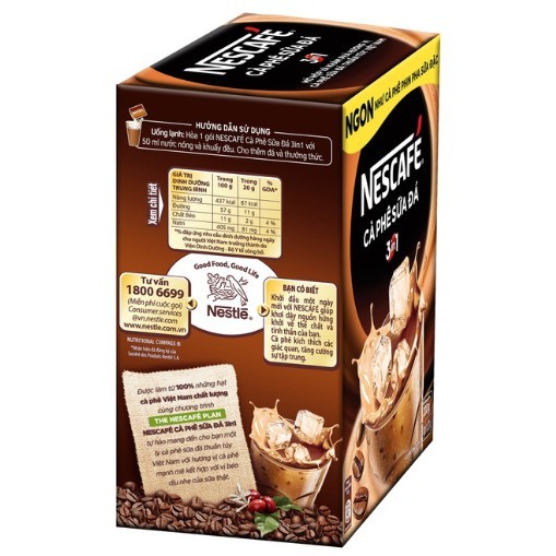 NestCafe sữa đá 3in1 hộp 10gói x20gr