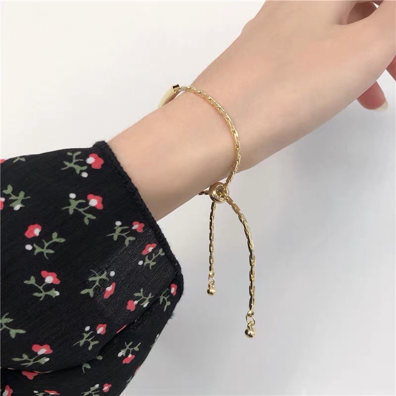 Vòng tay nữ dây kéo siêu xinh DK189