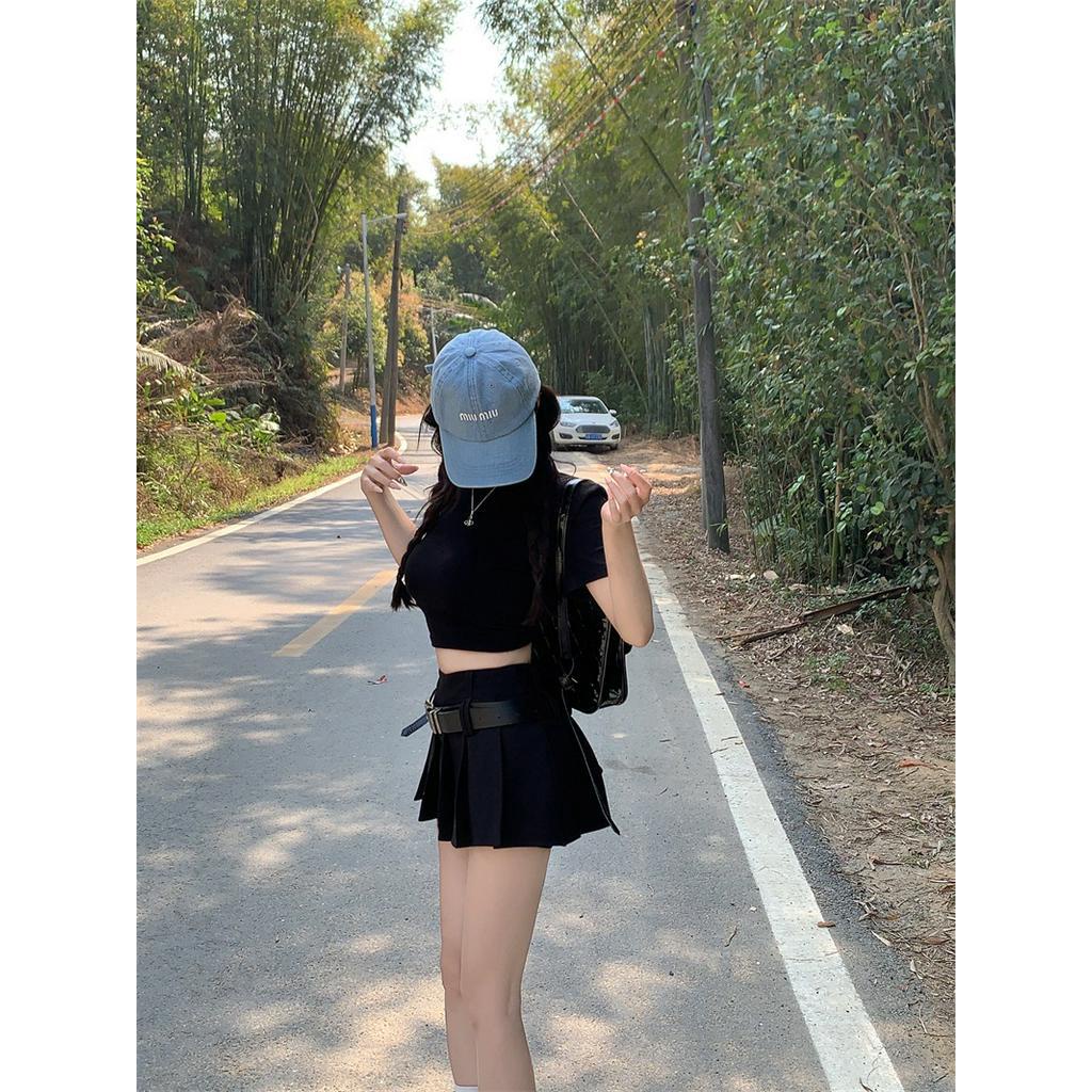 Đầm Xếp Ly Lưng Thấp Tay Ngắn 62916