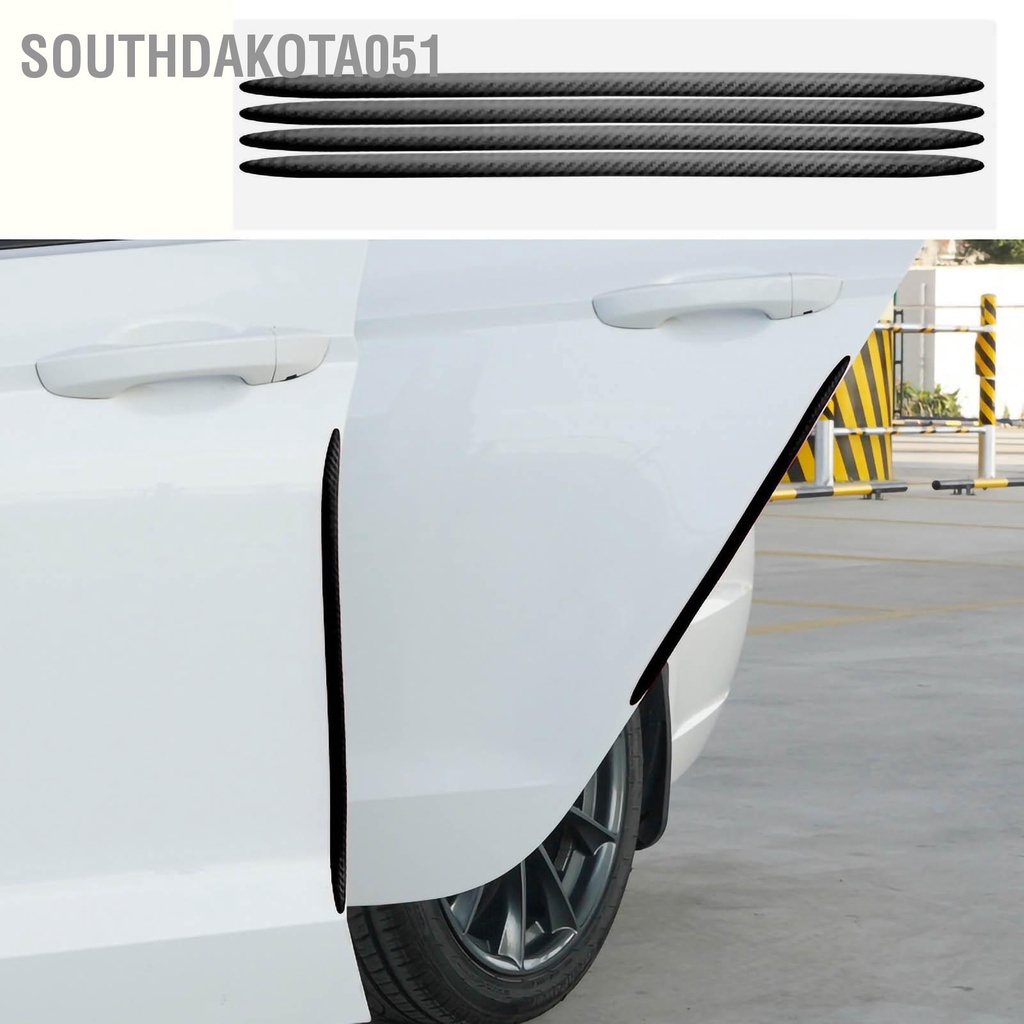 Southdakota051 2 cái Dải Cản Xe Ô Tô Chống Va Chạm Thấm Nước PVC Phong Cách Bảo Vệ Góc Màu Sắc Trang Trí