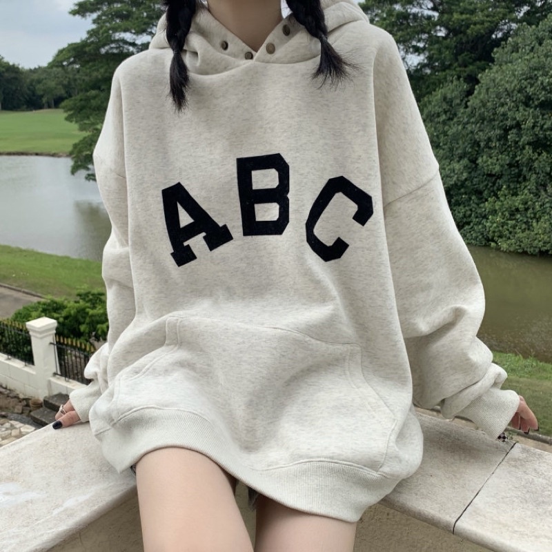 Áo nỉ hoodie unisex Homies liền mũ có túi in hình ABC | BigBuy360 - bigbuy360.vn