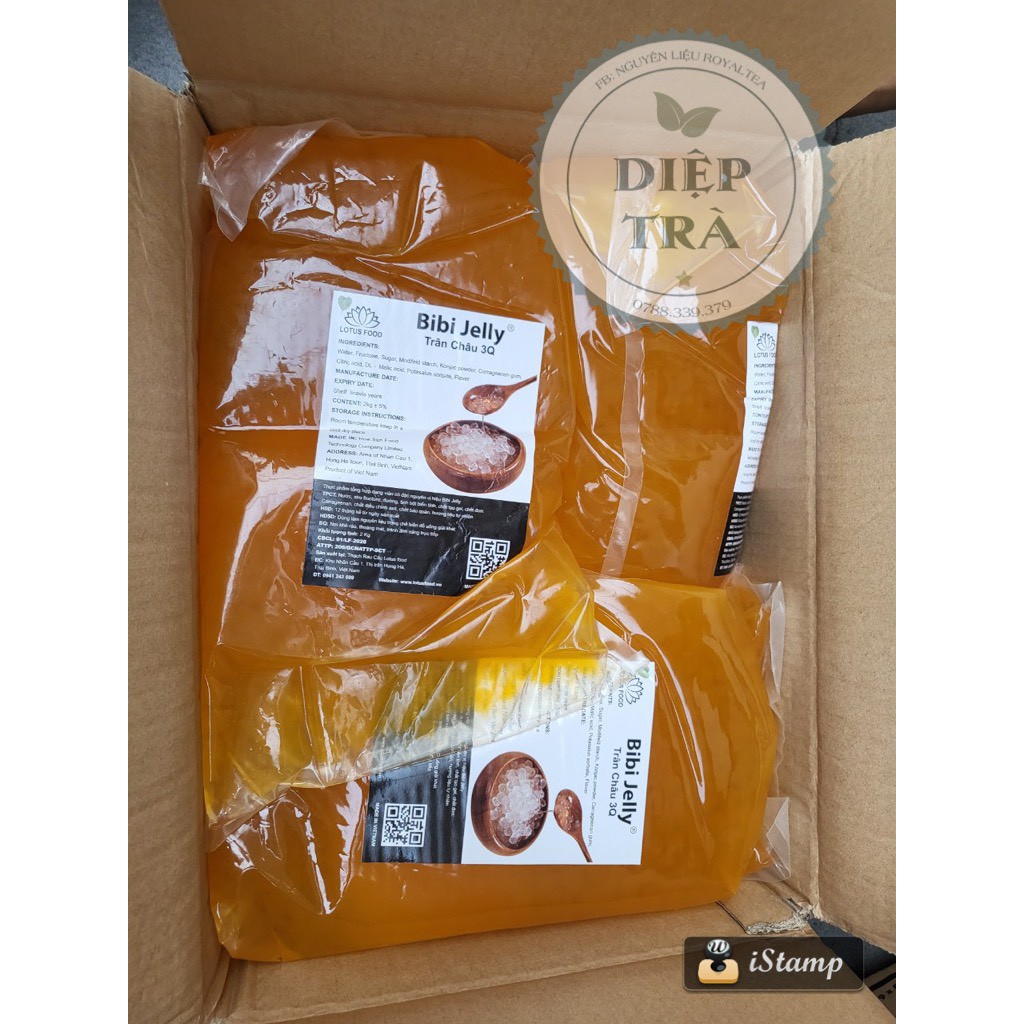 Thạch Trân Châu 3Q BiBi Jelly Việt Nam 2kg