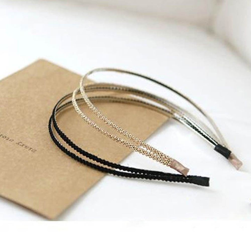 Băng Đô Kim Loại Thời Trang Cho Nữ