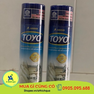 Bình xịt bóng da, gỗ, nội thất ô tô, bình xịt toyo chất lượng cao