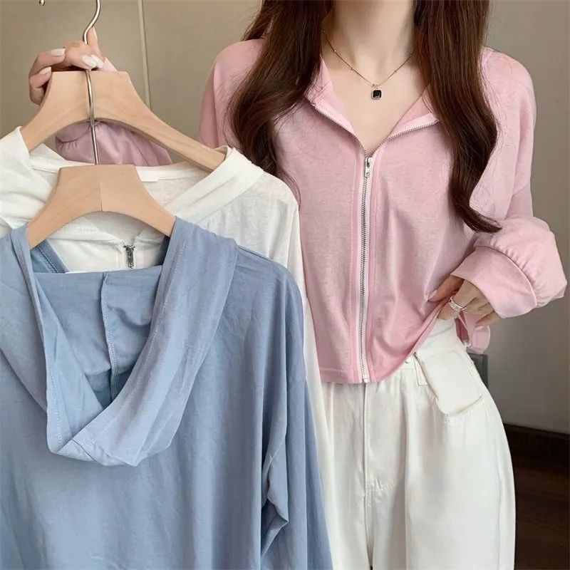 Plus Áo Khoác Cardigan Tay Dài Màu Trơn Thiết Kế Đơn Giản Có Size Lớn