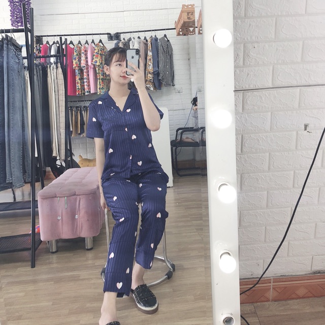 Bộ lụa Gấm Tim