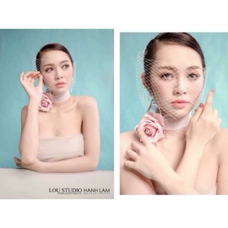 <TP>Miếng lưới che mặt - mạng che mặt lưới