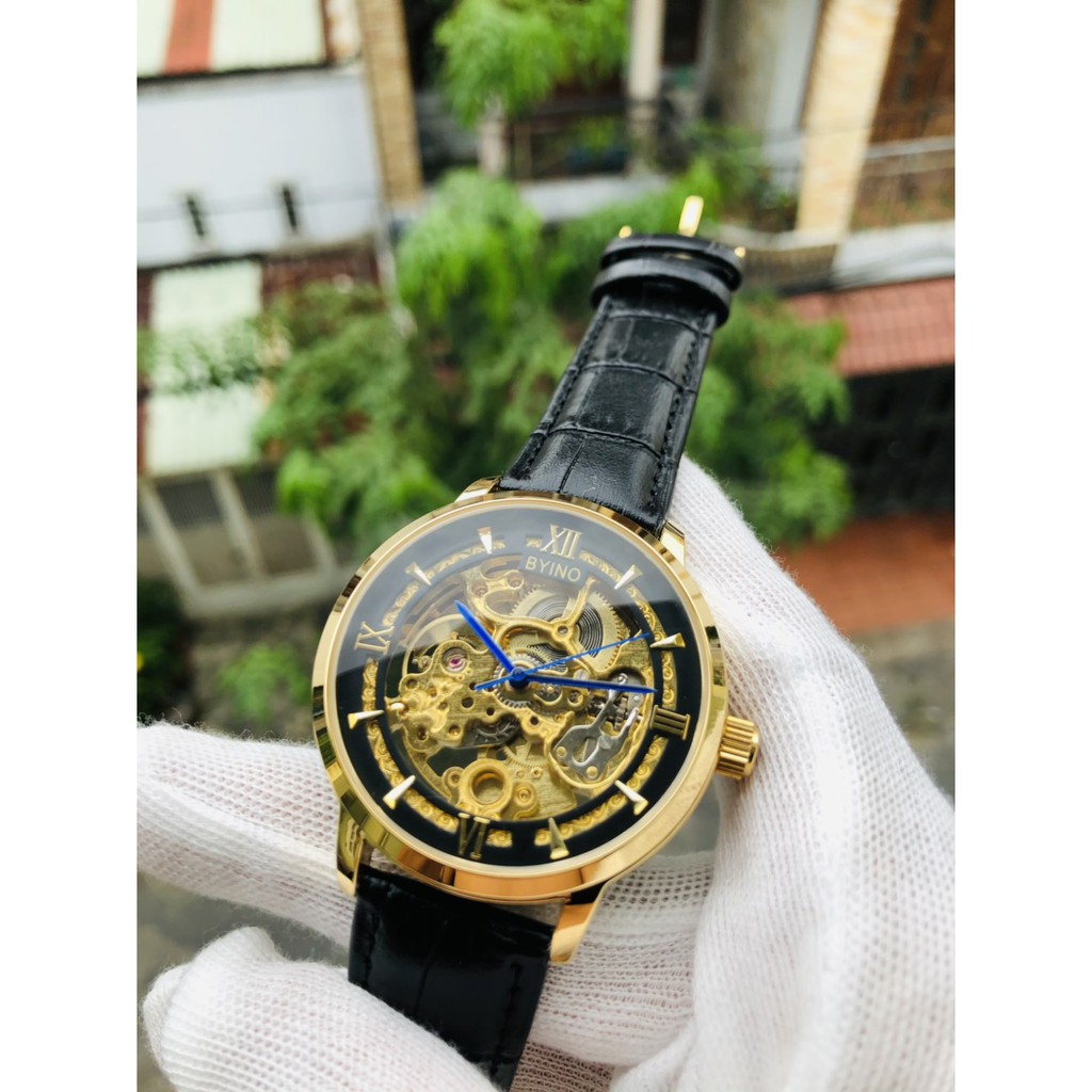 ĐỒNG HỒ BYINO CƠ LỘ MÁY NAM AUTOMATIC KIỂU DÁNG SANG TRỌNG , HOT TREND | BigBuy360 - bigbuy360.vn