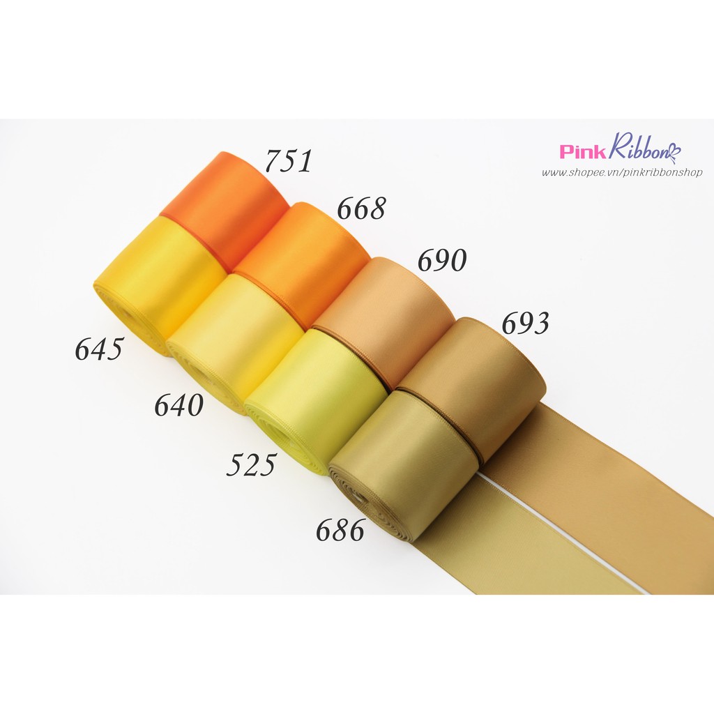 Ruy băng Satin - Cuộn 5M - Link 10/12