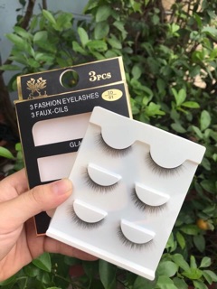 👁Set 3 cặp mi giả lông chồn 3D Faux-Cils 👁