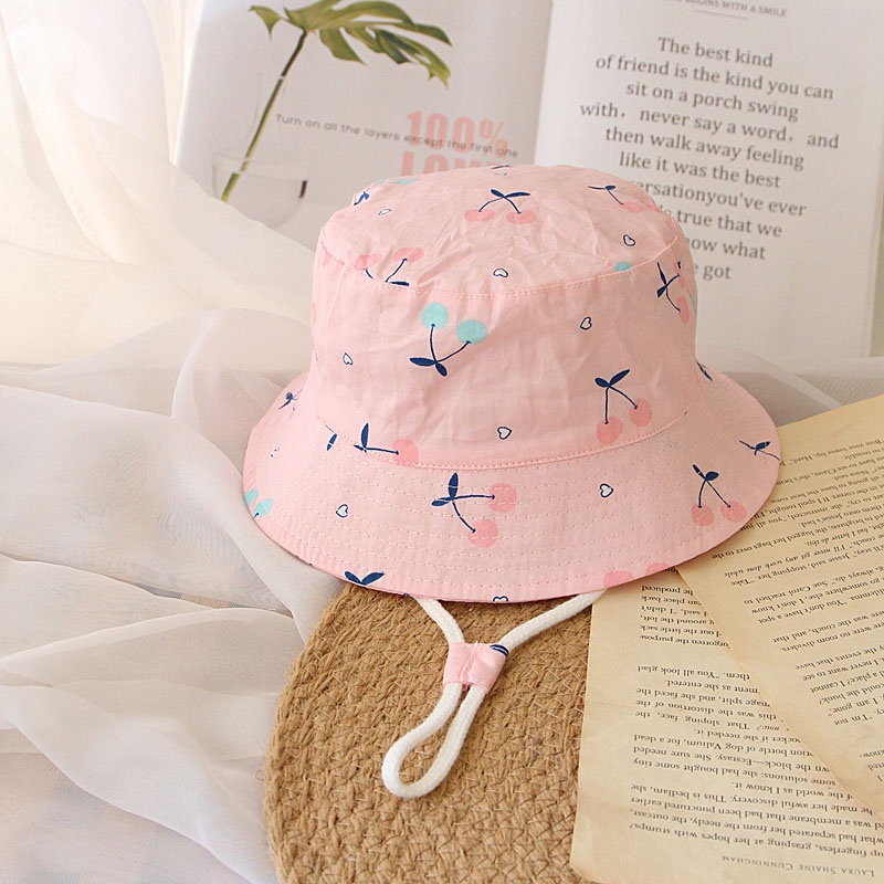 Mũ rộng vành chống nắng thời trang mùa hè sành điệu cho bé