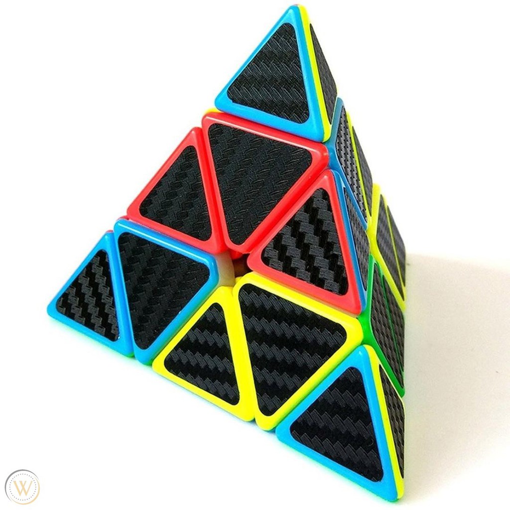 Rubik Qiyi Carbon pyramix Tam giác - rubik phát triển giáo dục trí não