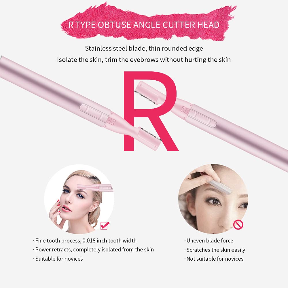 Máy Tỉa Lông Mày/Râu/Râu/Ria Mép/Cổ/Vùng Bikini/Lông Mày Bằng Điện Cho Nữ