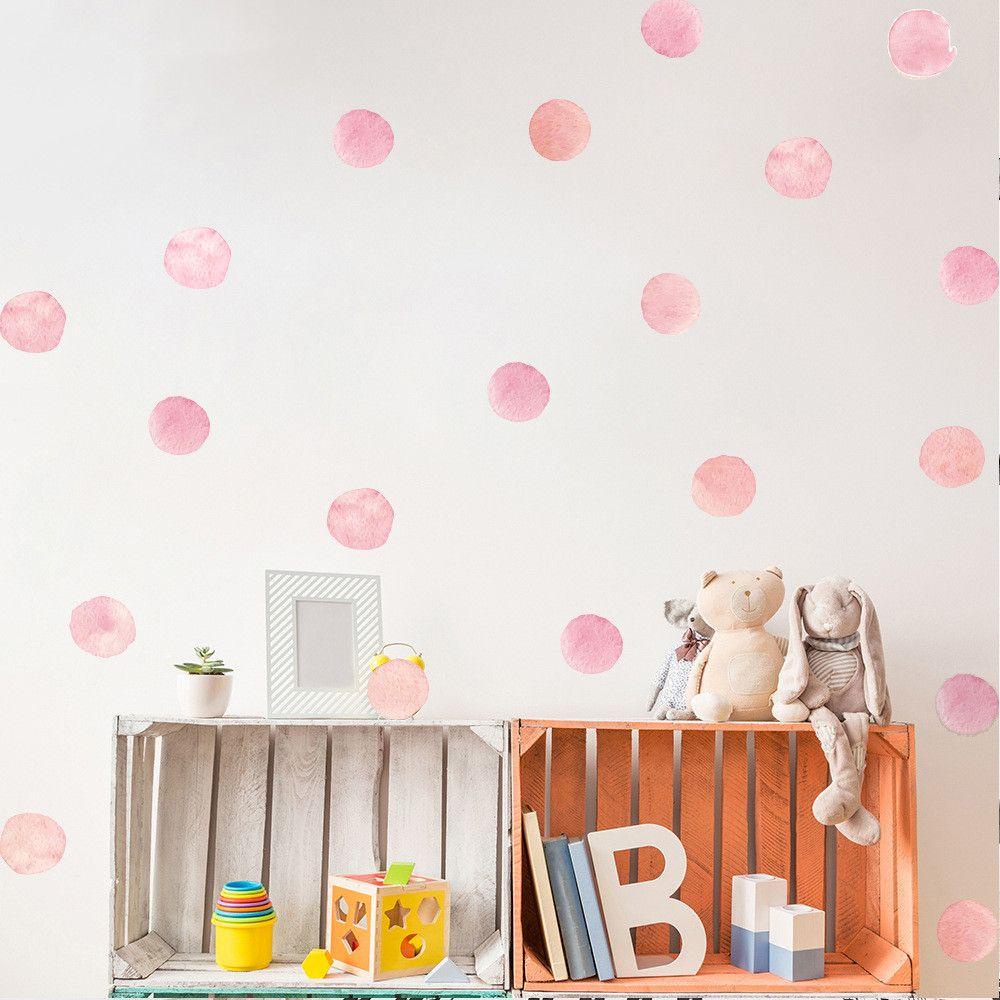 JANE Sticker Dán Tường Hình Trái Tim Cầu Vồng Dùng Trang Trí Phòng Khách