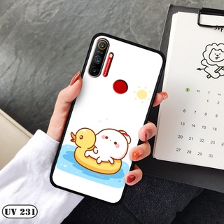 Ốp lưng nhám in hình 3D Realme C3