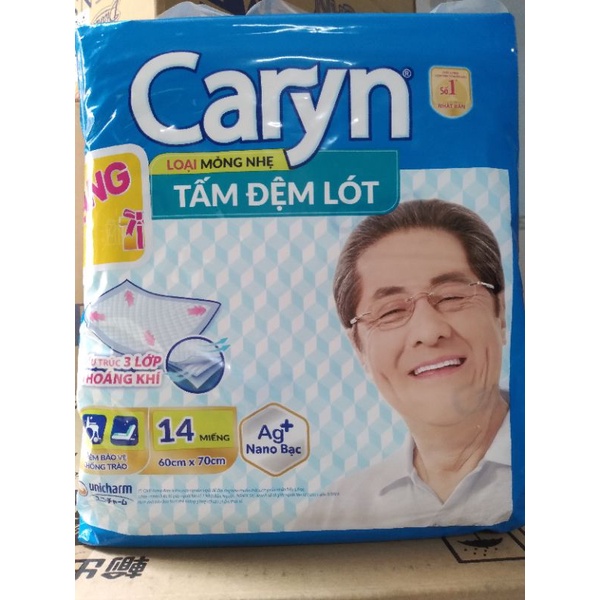 Tấm đệm lót Caryn 14 miếng loại mỏng nhẹ tặng thêm 2 miếng