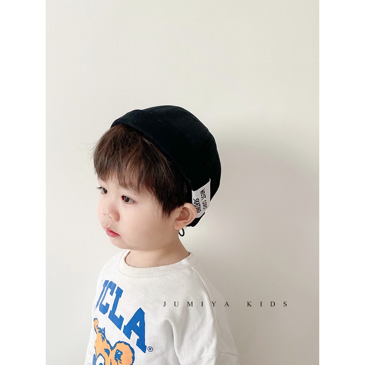 Mũ Hip Hop Thời Trang Xuân Thu Phong Cách Hàn Quốc Cho Bé Trai