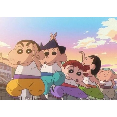 Bộ Tranh Đính Đá 5D DIY 30x40cm Họa Tiết Hoạt Hình Cậu Bé Bút Chì Đáng Yêu Độc Đáo