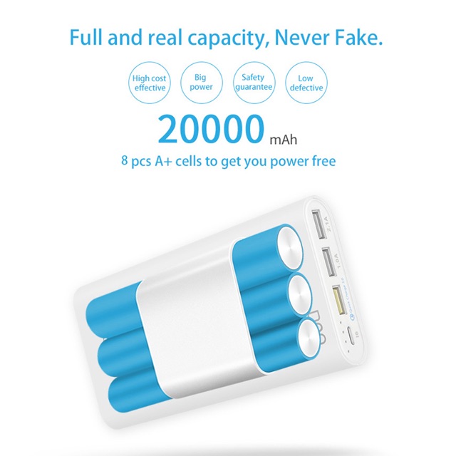 PIN SẠC DỰ PHÒNG 20000mAh WOPOW P20Q