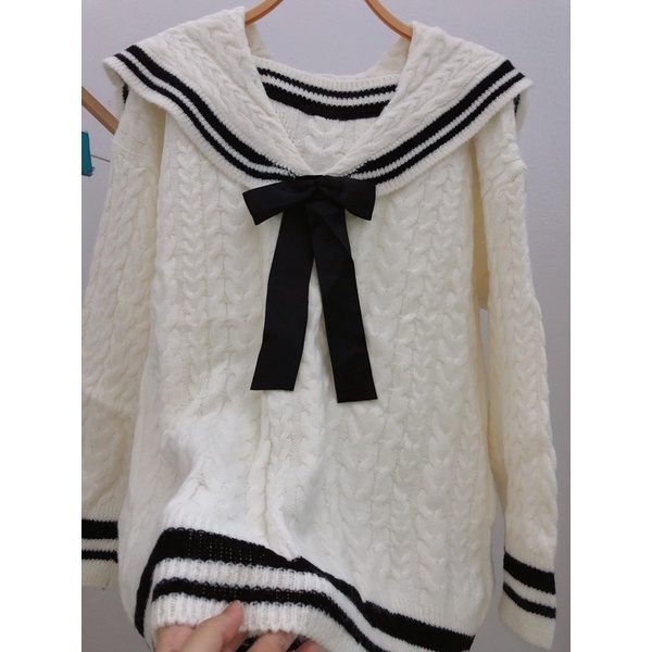 Áo len thuỷ thủ nam, nữ chất đẹp-ảnh thật cuối