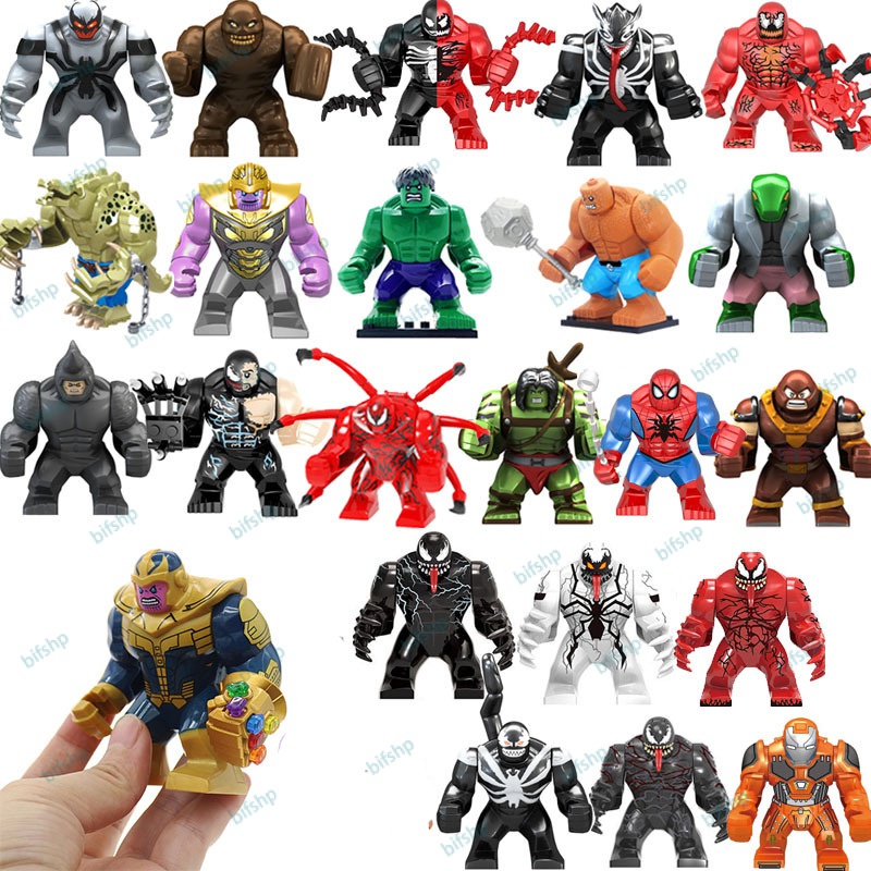 Đồ Chơi Lắp Ráp Mô Hình Nhân Vật Siêu Anh Hùng Marvel Độc Đáo