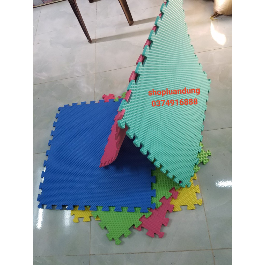 Thảm xốp ghép lót nền, trải sàn nhiều màu
