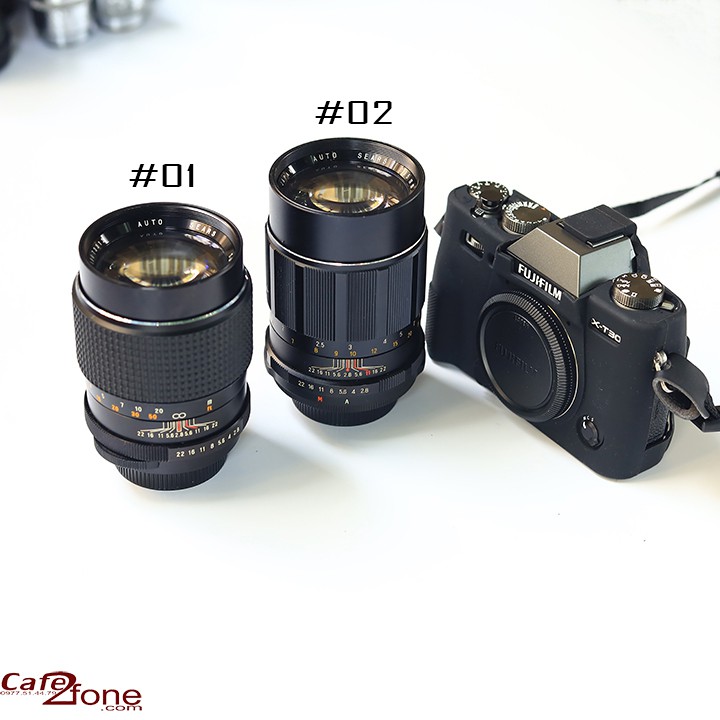 [Mã 252ELSALE hoàn 7% đơn 300K] Lens MF Sears 135mm F/2.8 ngàm M42. Ống kính máy ảnh Film
