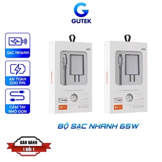 Bộ sạc nhanh 65W dây cáp và củ sạc pin cho loa bluetooth ĐT cổng 5A giắc IPandroid type C