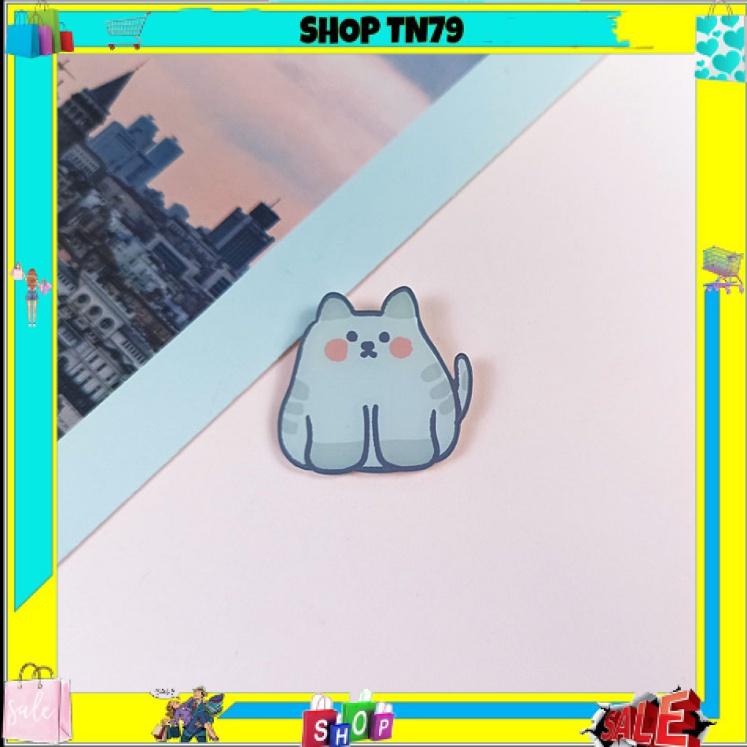 Pin cài balo sticker phụ kiện cài trang trí túi xách balo đáng yêu ngẫu nhiên SHOP-79