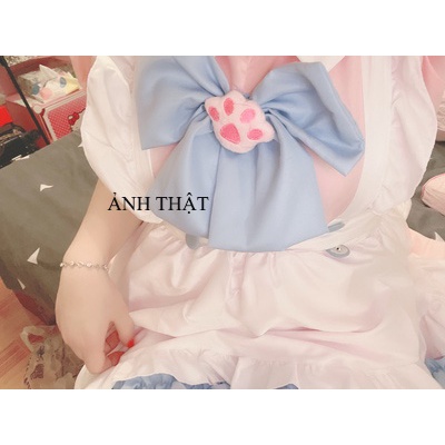[O] Maid cosplay - Đầm hóa trang hầu gái mèo loli lolita người giúp việc dễ thương màu hồng xanh [Miu Cosplay] | BigBuy360 - bigbuy360.vn