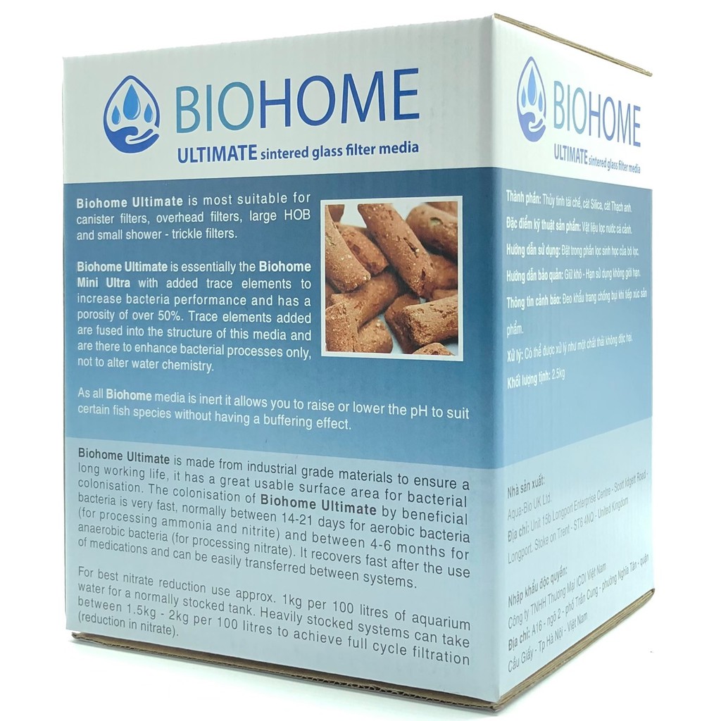 Vật liệu lọc bể cá cảnh Biohome Ultimate