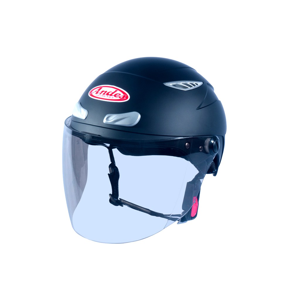 Kính Bấm Gắn Mũ Bảo Hiểm Nửa Đầu và Mũ 3/4