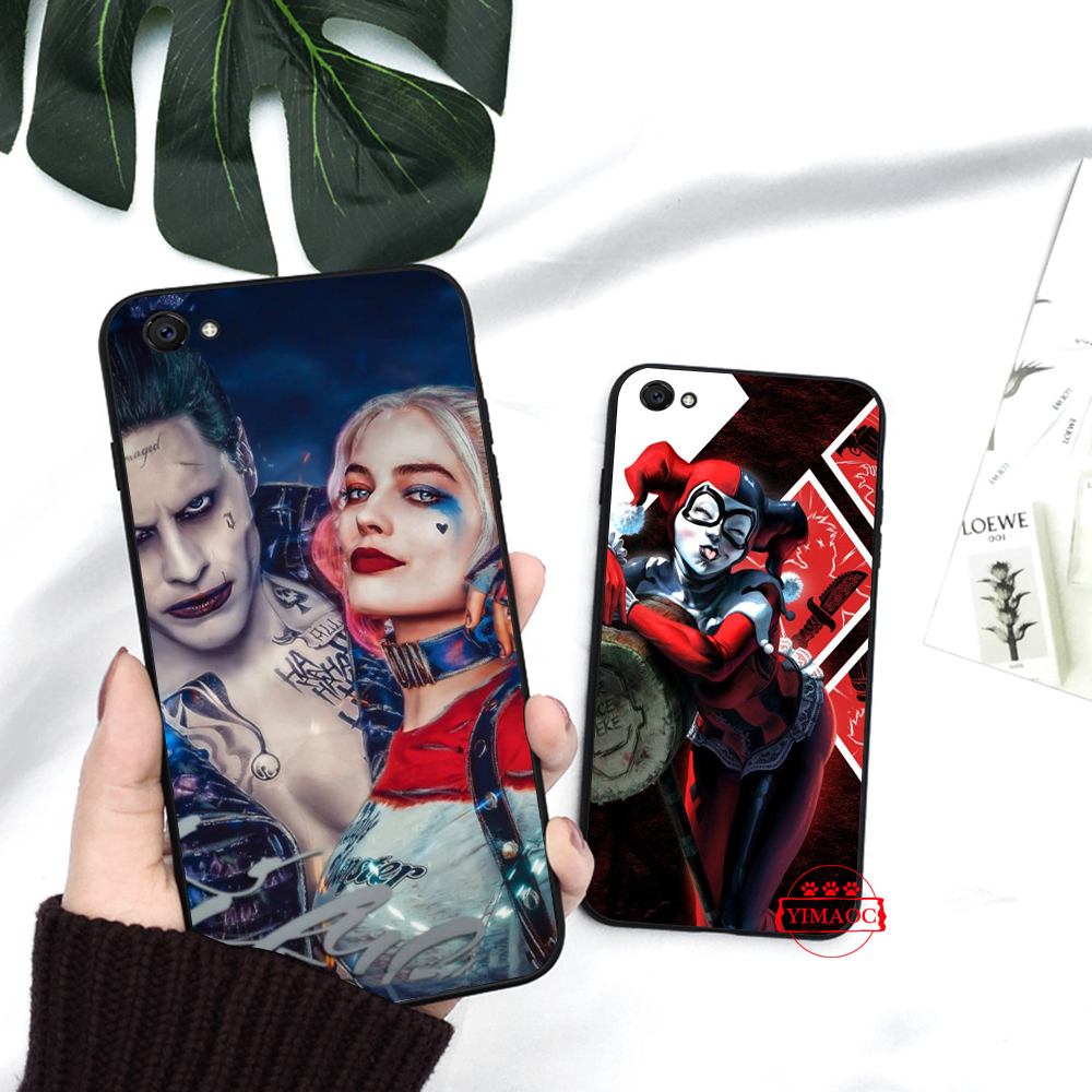 Ốp Điện Thoại Mềm Hình Harley Quinn Suicide Squad 146c Cho Oppo A15 A15S A54 A94 A95 F19 Plus Reno 5f Lite