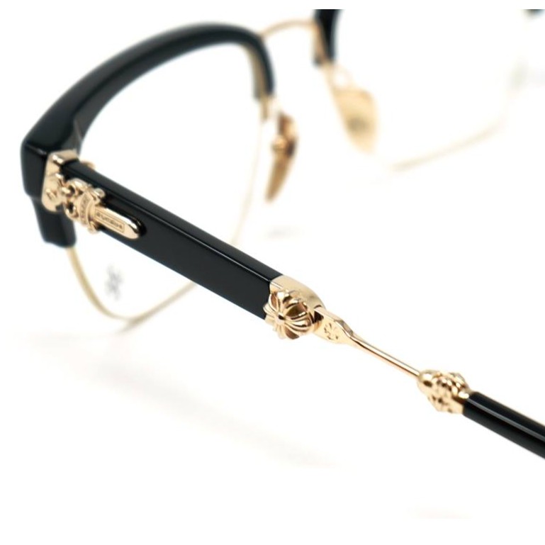 Kính mát nam nữ Chrome heart Cao Cấp , thiết kế gọng vuông kim loại kết hợp gỗ tự nhiên sang trọng Q275 | BigBuy360 - bigbuy360.vn