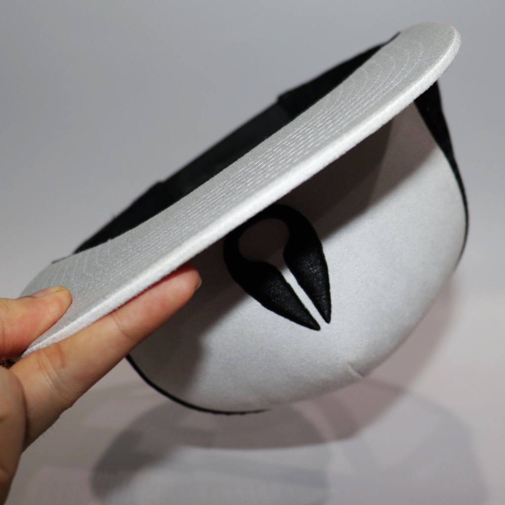 Nón NHS Snapback Trắng Lưới Đen Logo Giọt Nước Nix004.