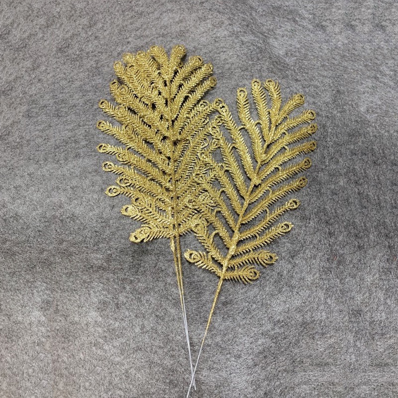 Cành nhũ kim tuyến trang trí oản làm hoa trang trí tháp bánh