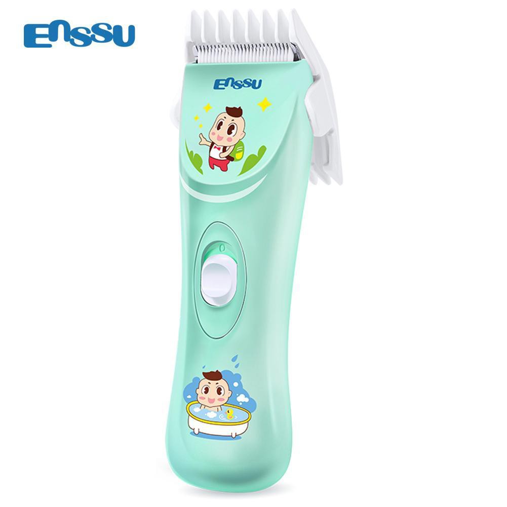 Tông Đơ Cắt Tóc Enssu Chống Thấm Nước Sạc Lại Được Cho Trẻ Em