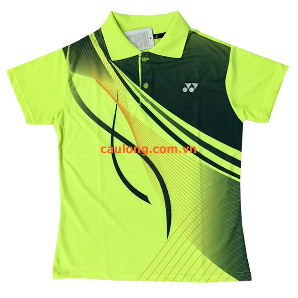 Áo Cầu Lông Nam Nữ Cổ Bâu Yonex 7277 Xanh Chuối