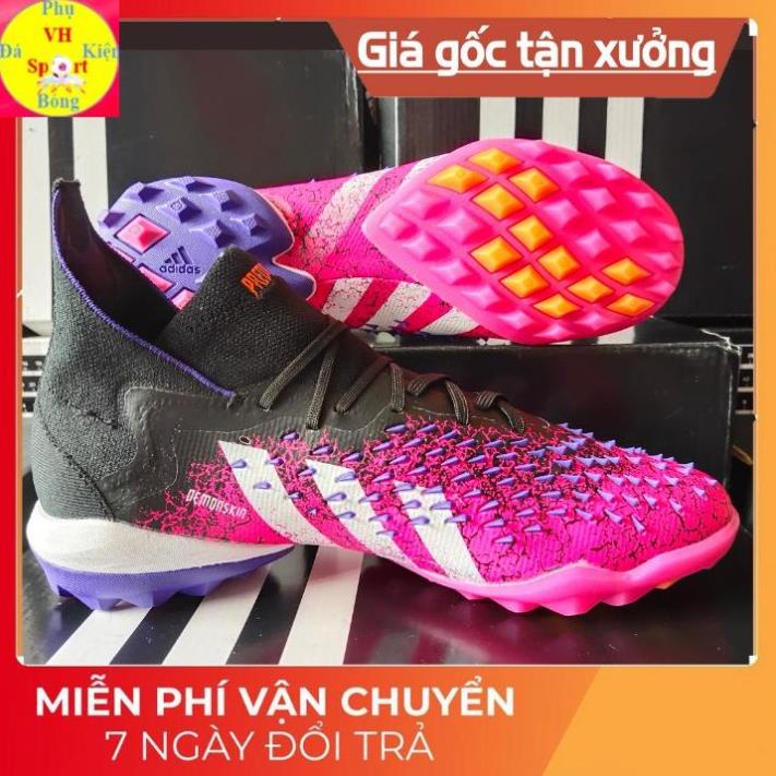 Giày đá bóng sân cỏ nhân tạo Adidas Predator Freak+ TF LO()1 🕸️