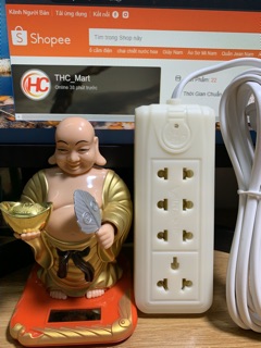 Ổ cắm chịu tải cao liền dây 4 ngả  3800W- Vinakip