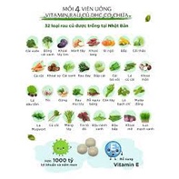 Viên uống rau củ DHC Vegetable - Premium Japanese Harvest 30 ngày/viên rau củ Nhật Bản