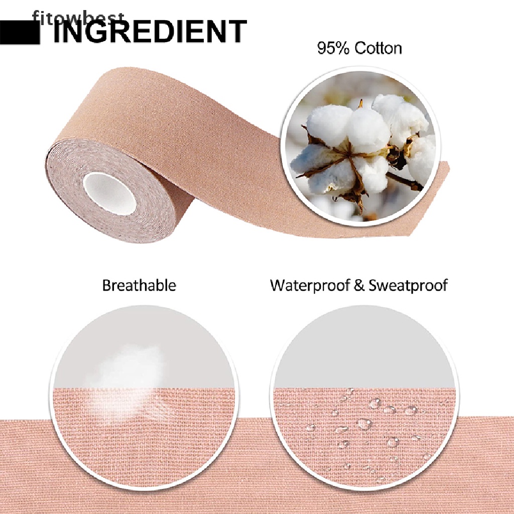 Cuộn băng dán ngực GJCUTE FTVN QDD năng ngực bằng silicon tiện dụng chất lượng cao