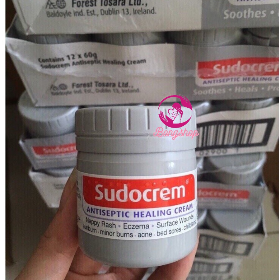 [CAM KẾT CHÍNH HÃNG] Kem hăm Sudocrem hàng Anh hộp 60g, Kem hăm cho bé từ sơ sinh,  Kem hăm Sudocrem hàng Anh hộp 60g, K